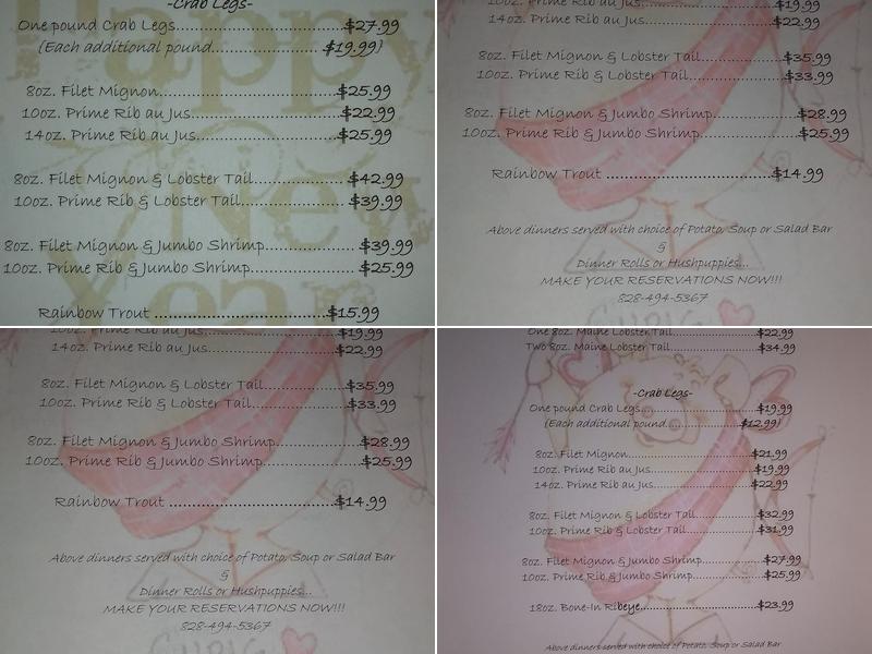 Herb's Pit Bar-B-Que Menu