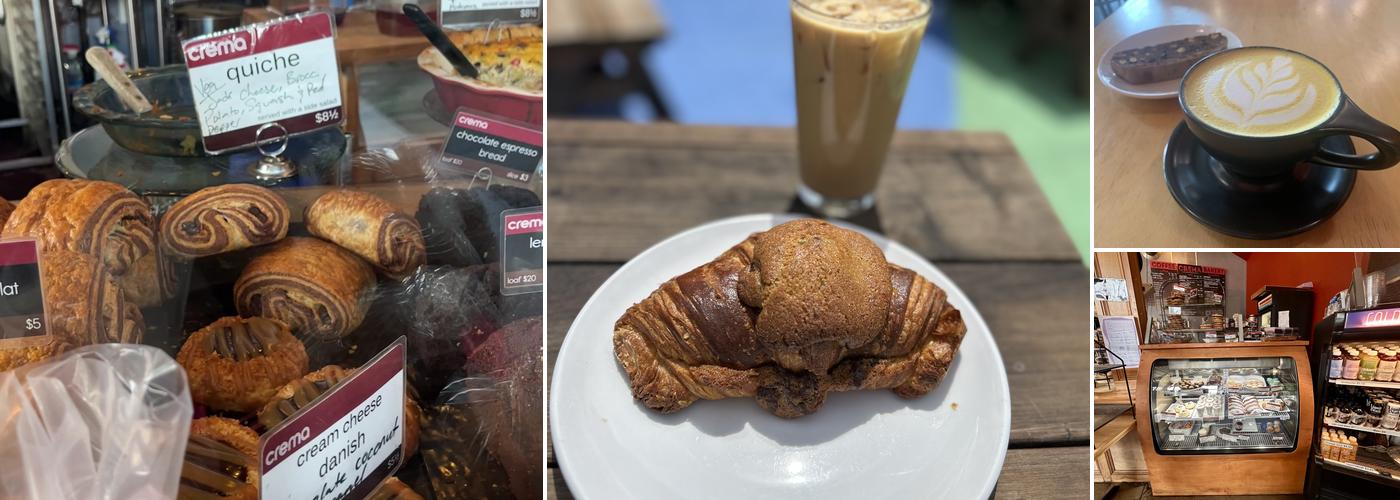 Crema Coffee + Bakery Menu
