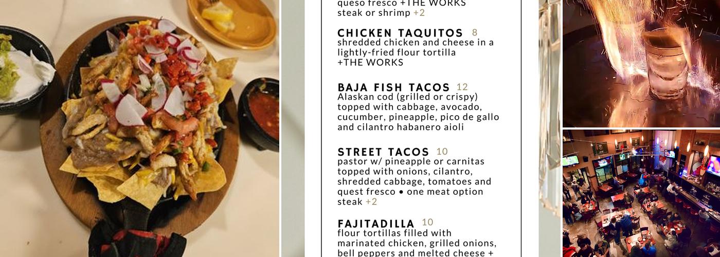 Margarita Factory Gresham Menu