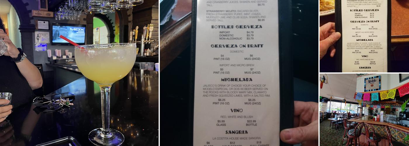 Pelines Tequila and Mezcal Menu