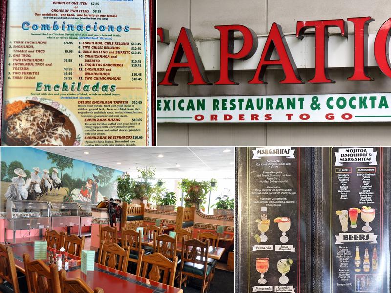 Tapatio Menu