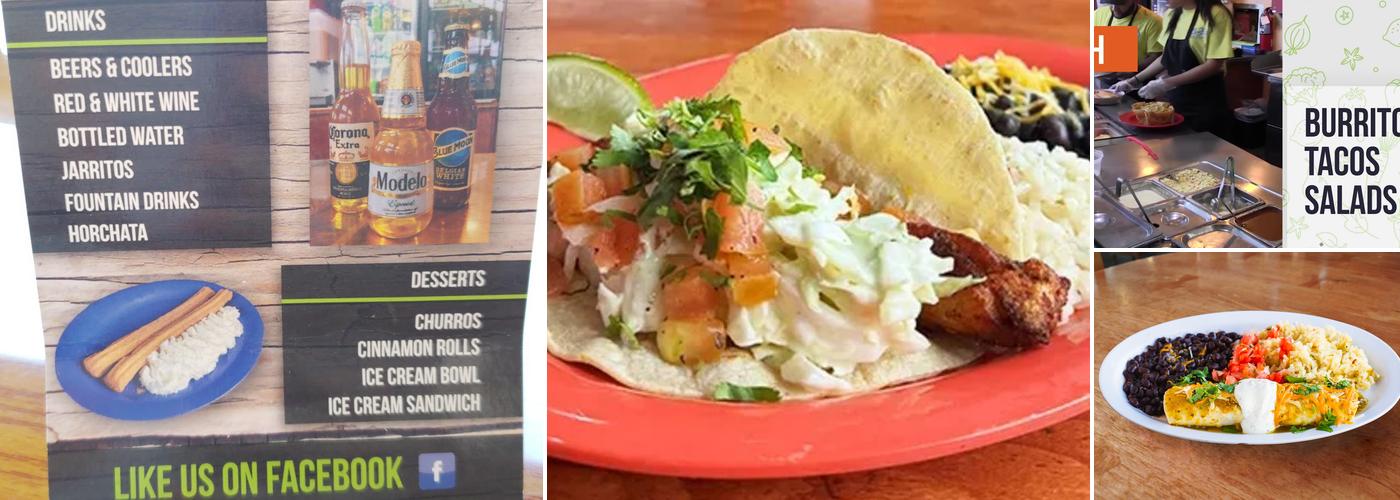 Bajio Mexican Grill Menu