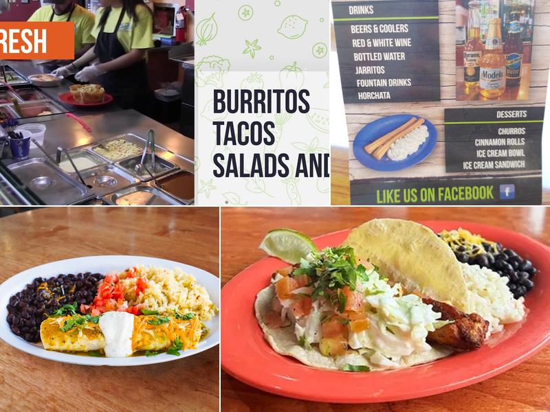 Bajio Mexican Grill Menu