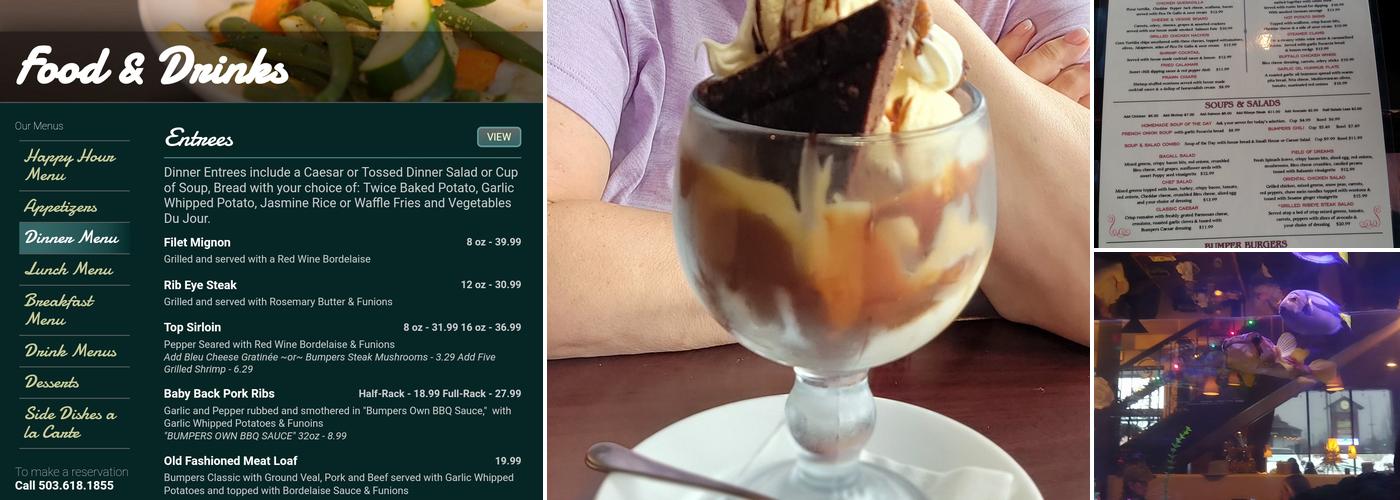 Bumpers Grill & Bar Menu