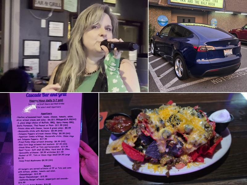 Cascade Bar & Grill Menu