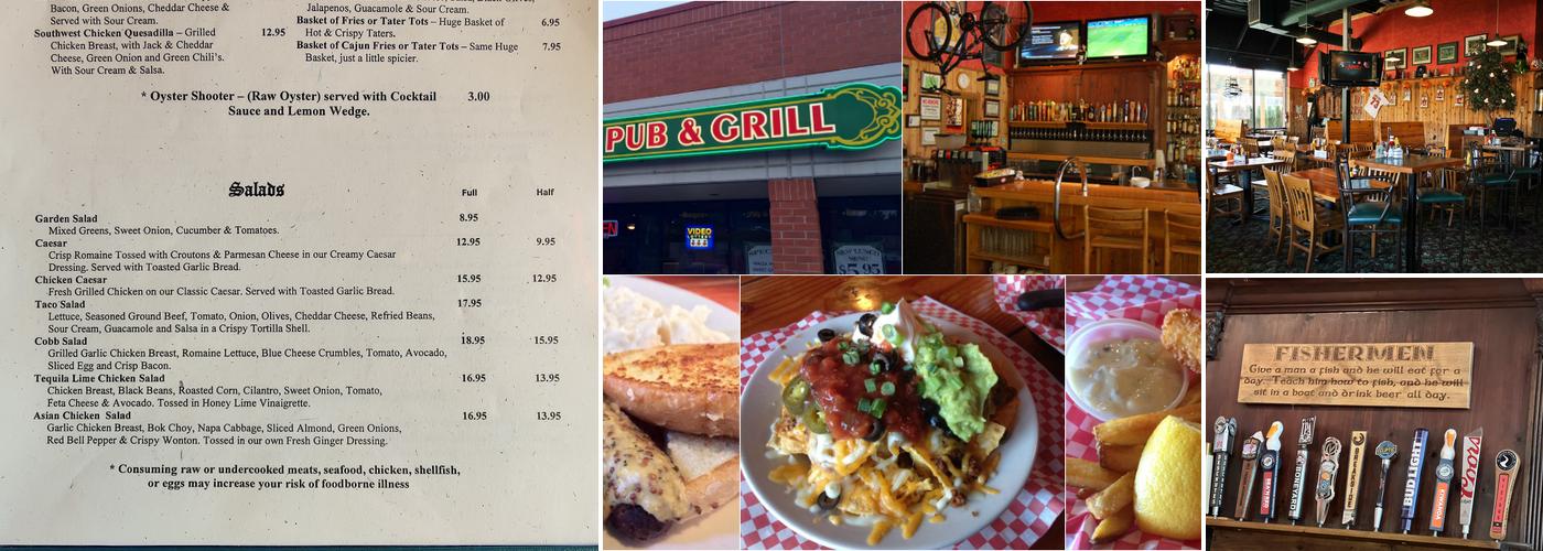 McCool's Pub & Grill Menu
