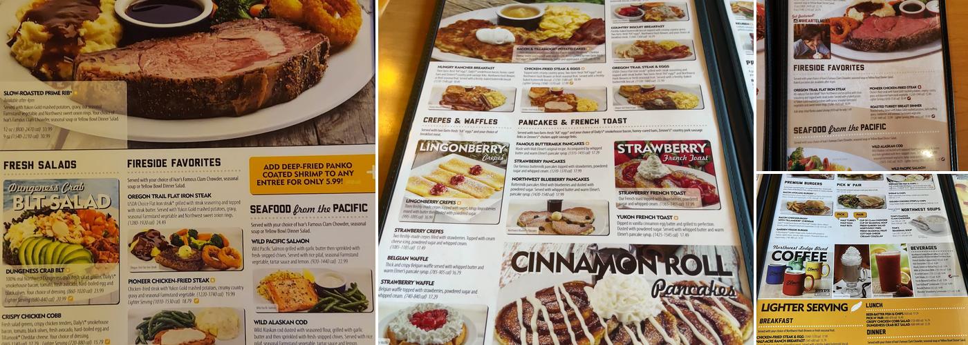 Elmer's Restaurant (Gresham, OR) Menu