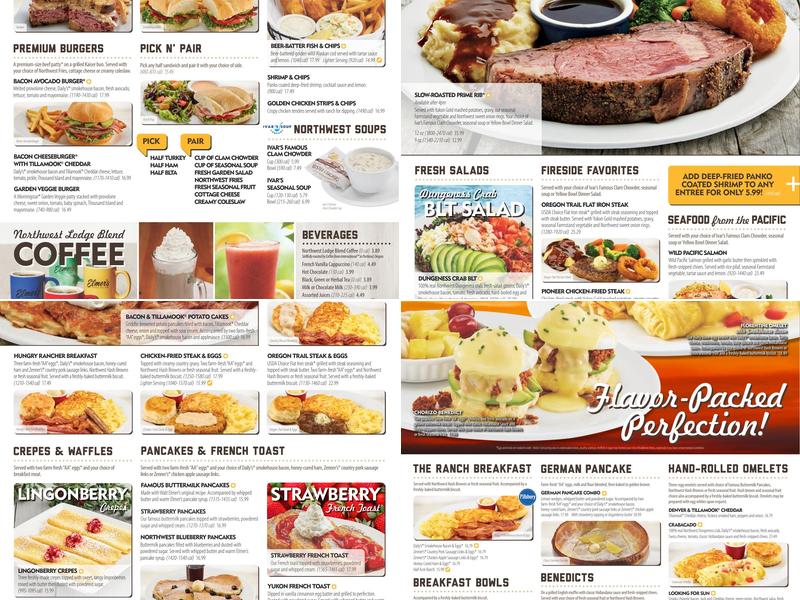 Elmer's Restaurant (Gresham, OR) Menu