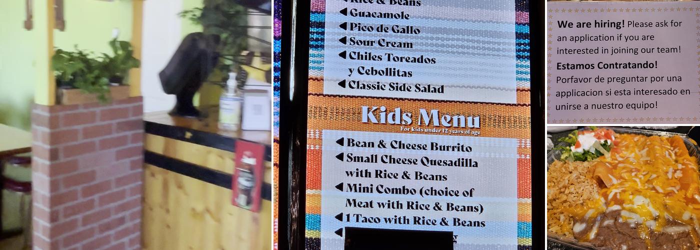 Tacos La Estrella Menu