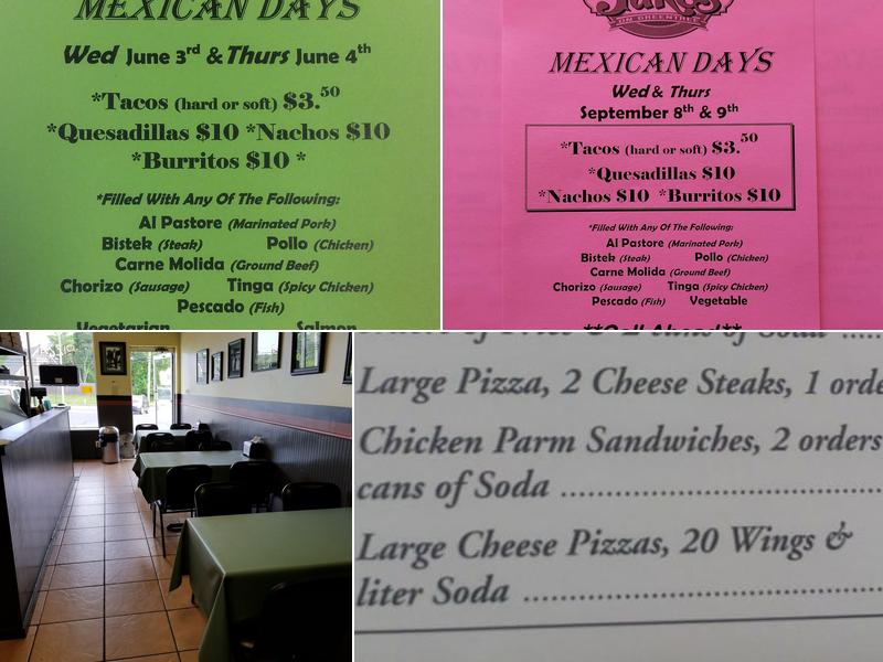 Jake's on Greentree Menu