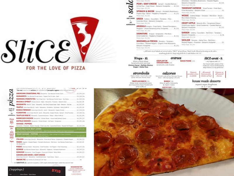 SLiCE Menu