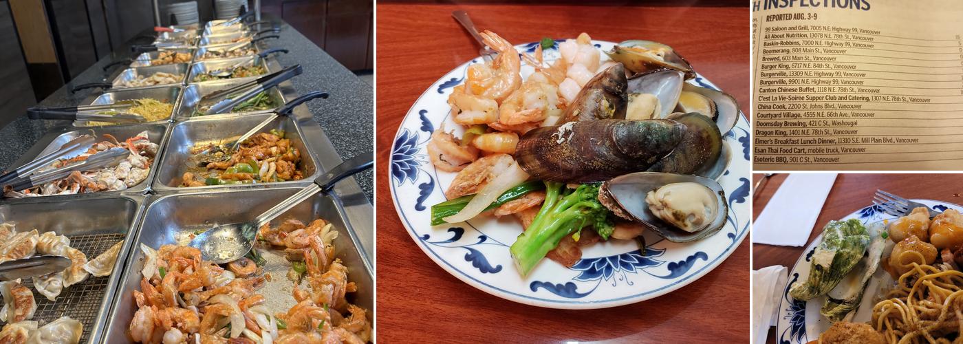 Canton Chinese Buffet Menu