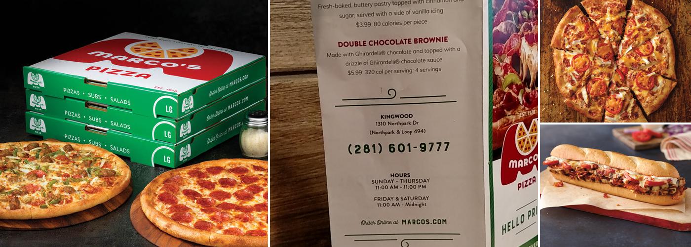 Marco's Pizza Menu