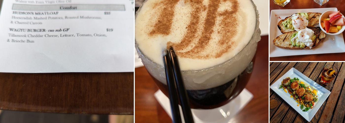 Hudson's Bar and Grill Menu