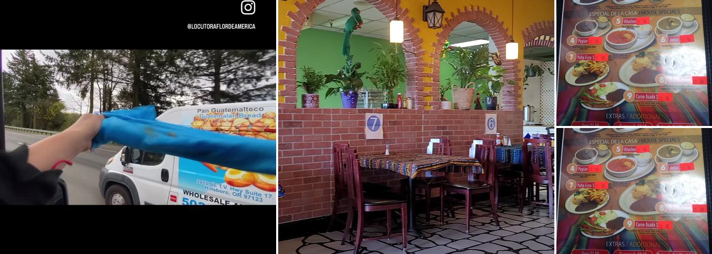 Antojitos Chapines Menu