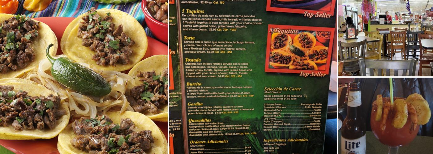 Taqueria Arandas Menu