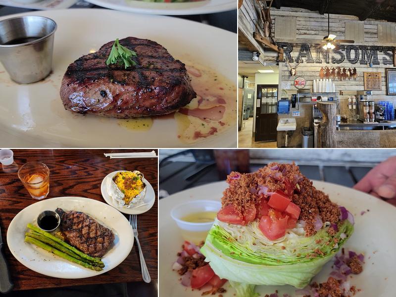Ransom's Steakhouse & Saloon Menu