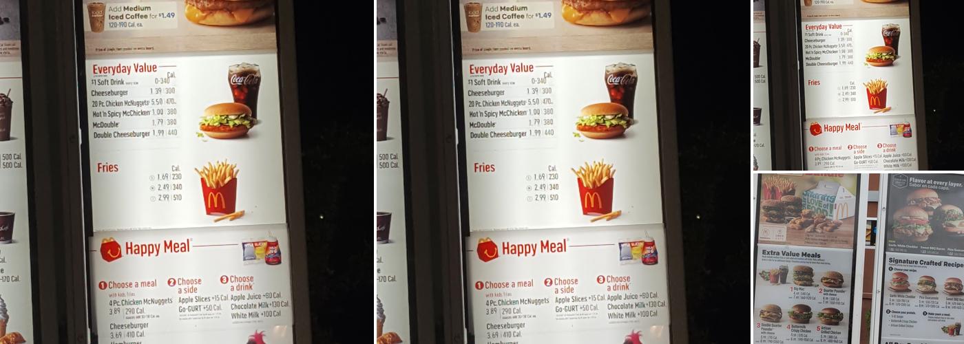McDonald's Menu