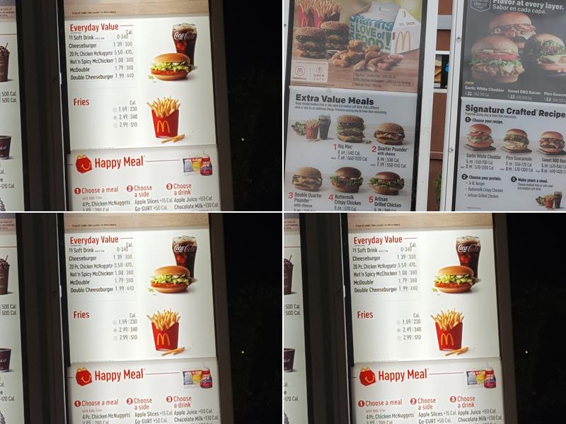 McDonald's Menu