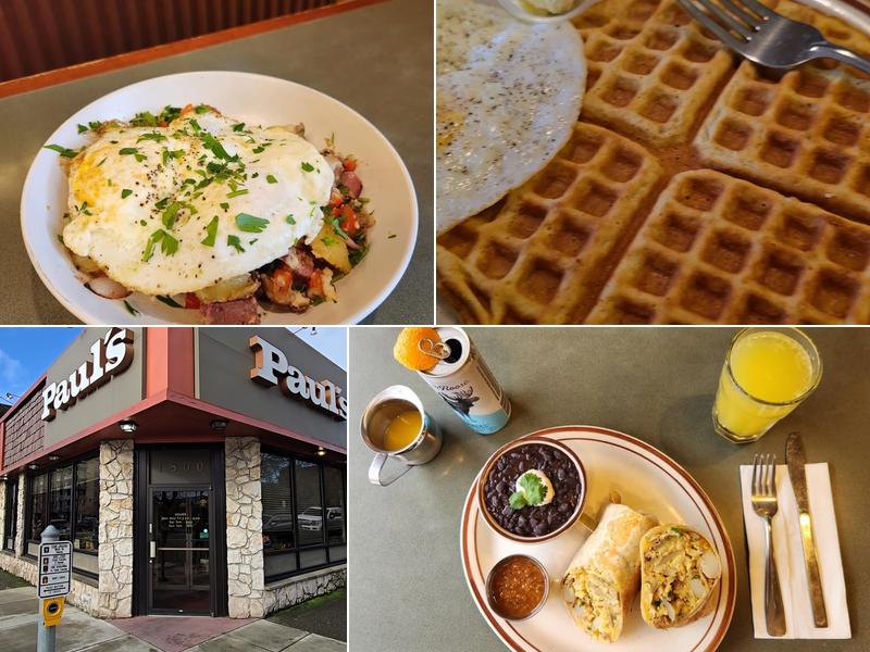 Paul's Restaurant Menu