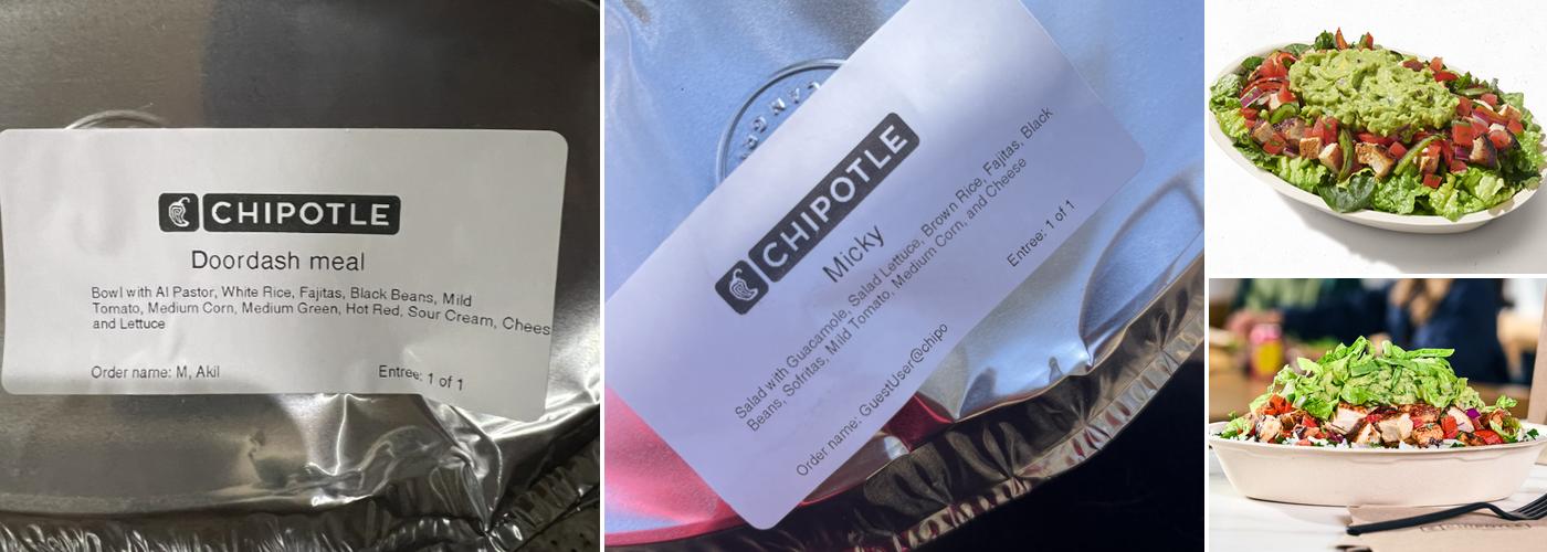 Chipotle Mexican Grill Menu