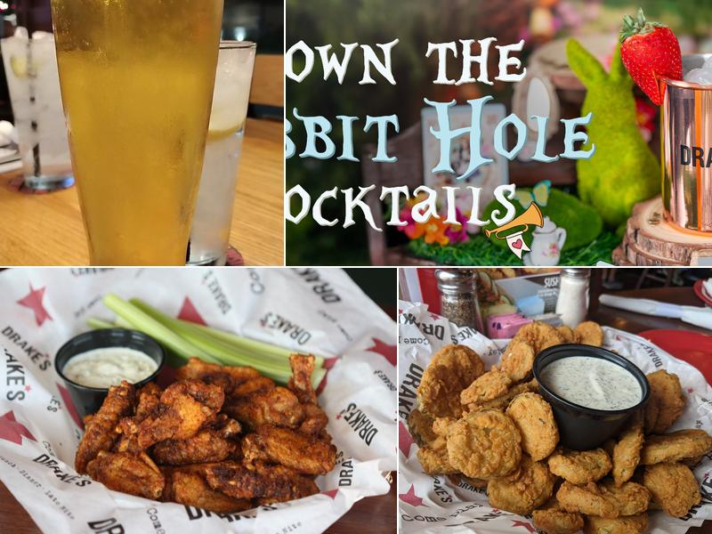 Drake's Paddock Shops Menu