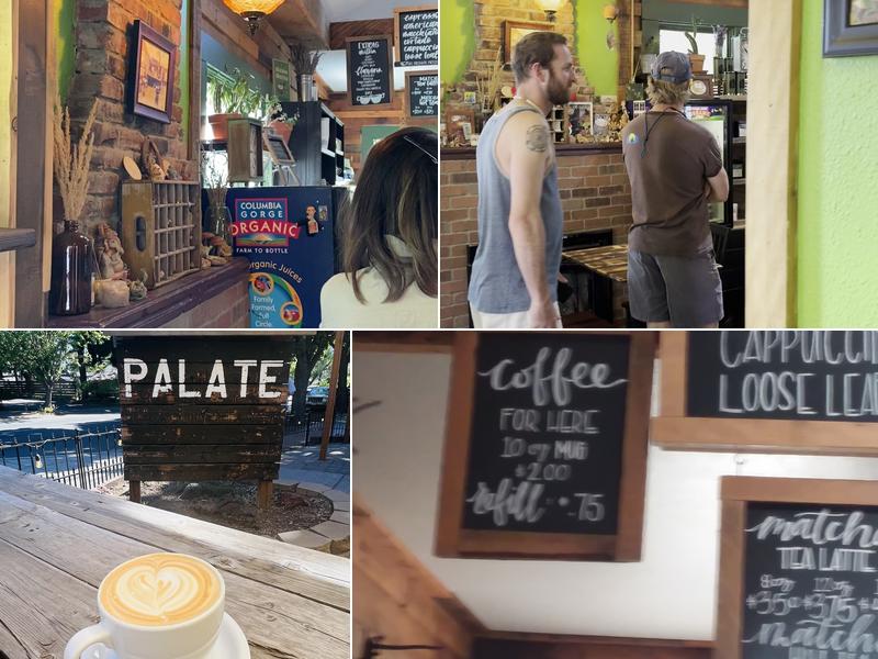 PALATE a coffee bar Menu