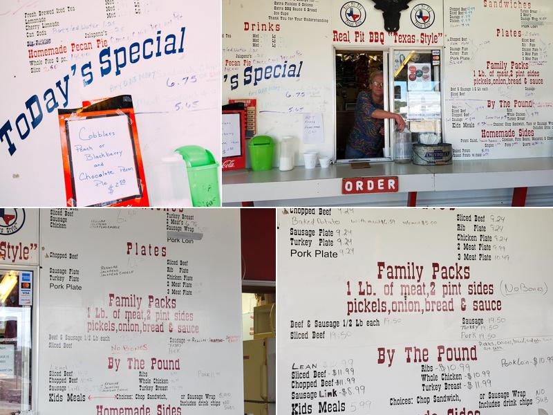 The ReaL Pit BBQ Menu