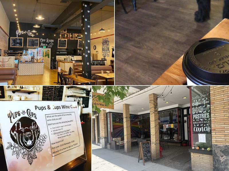 Pups & Cups Cafe Menu