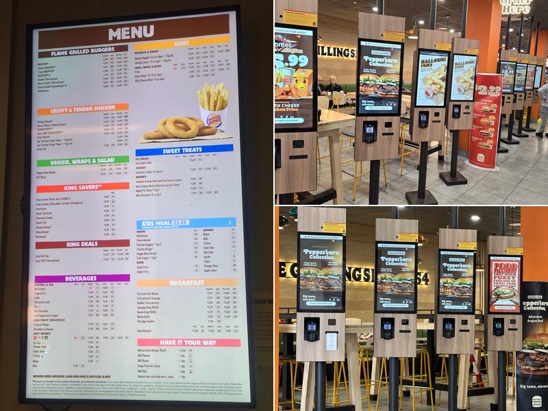 Burger King Menu