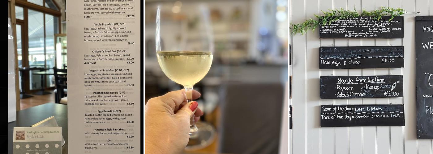 Assington Country Kitchen Menu