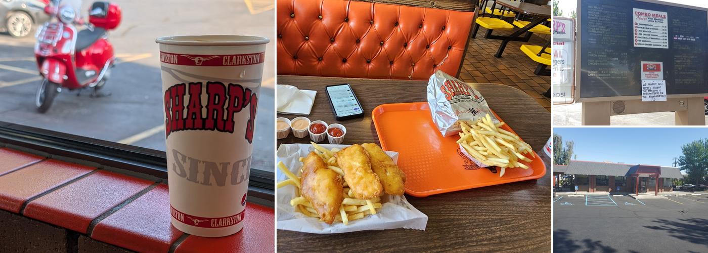 Sharp's Burger Ranch Menu