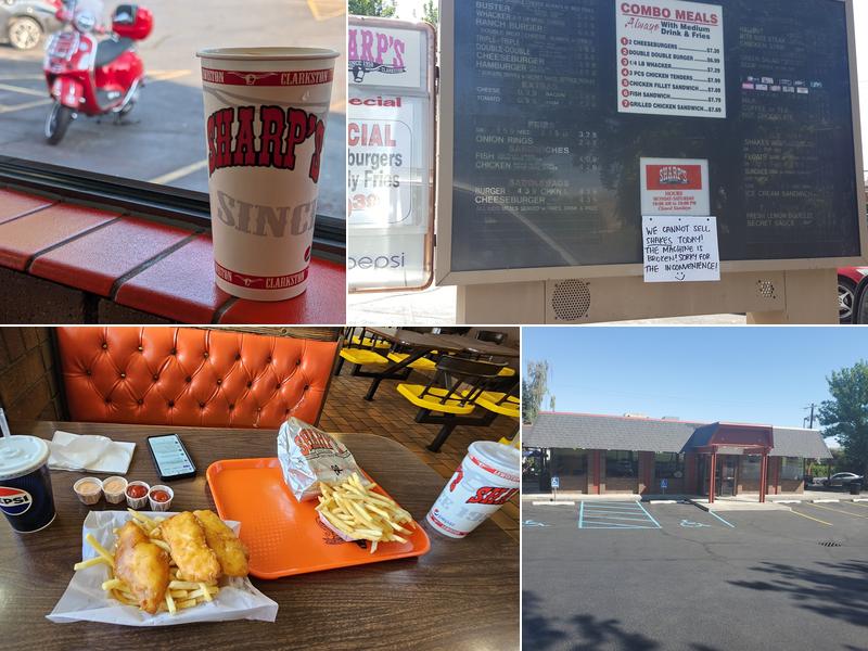 Sharp's Burger Ranch Menu