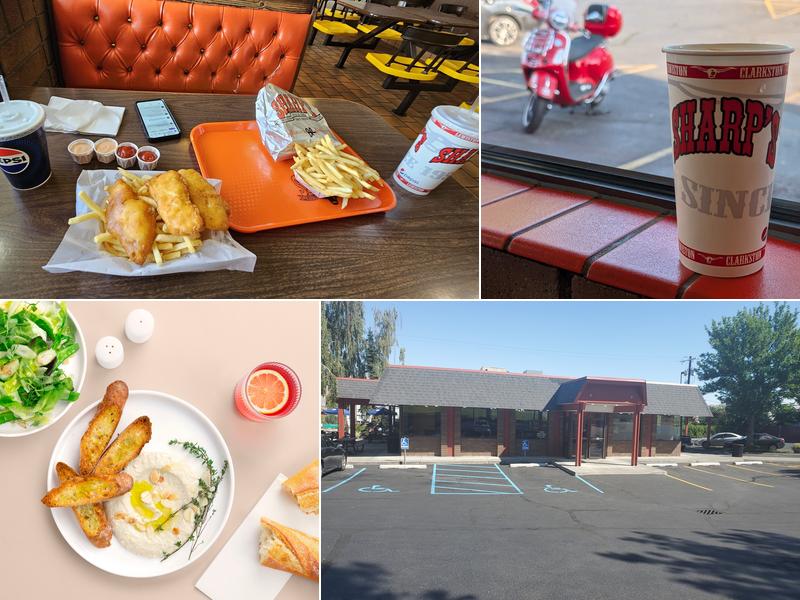 Sharp's Burger Ranch Menu