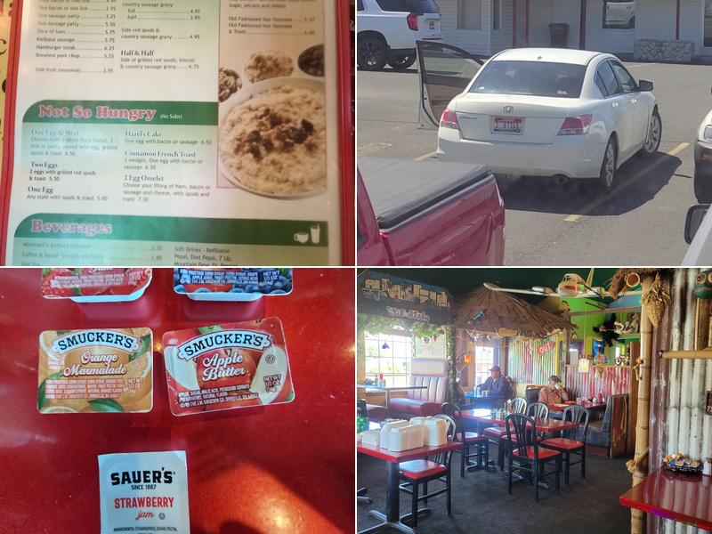 Hazel's Good Eats Menu