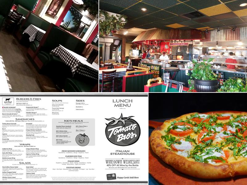 Tomato Bros Menu