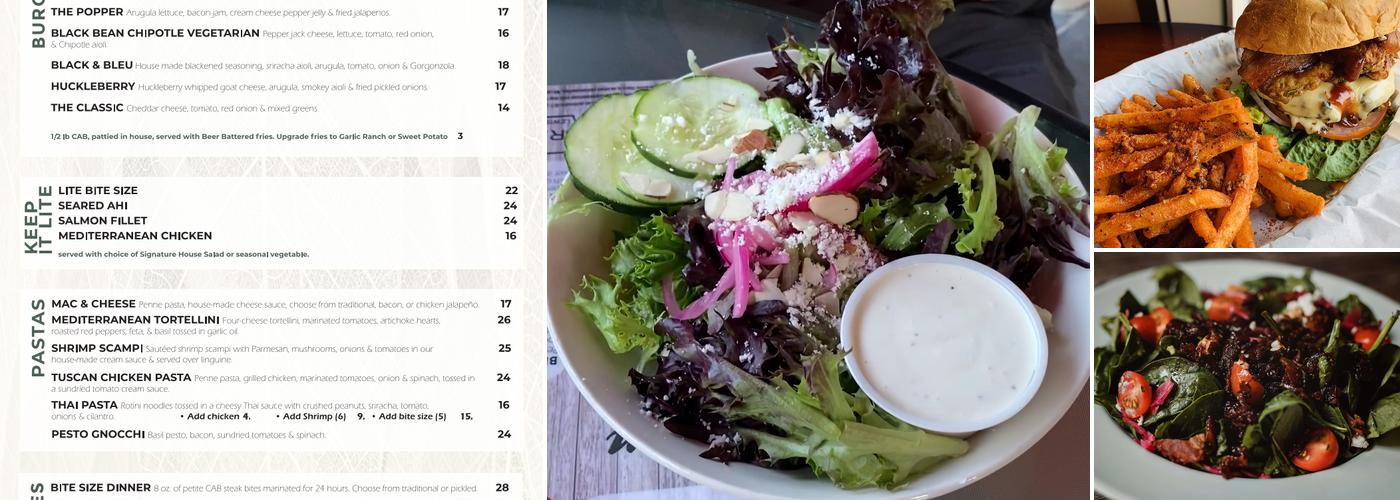 Brava’s Menu