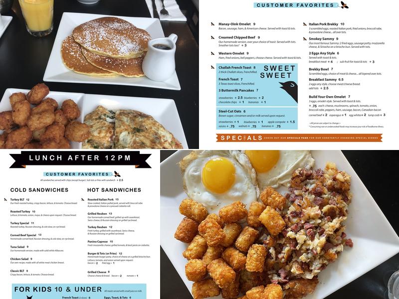 Greg's Kitchen Menu