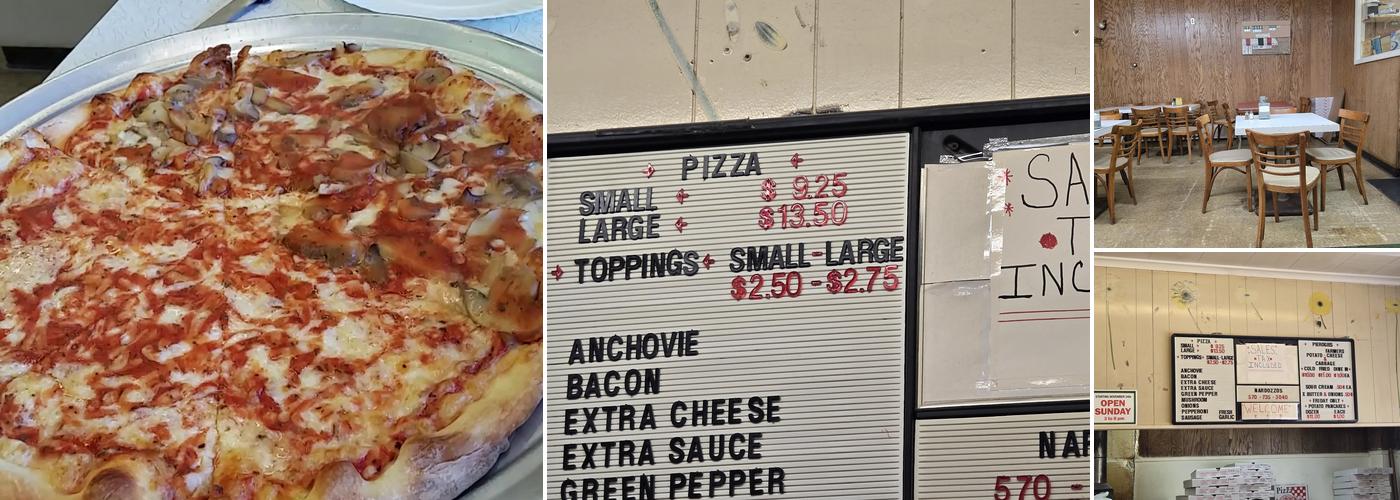 Nardozzo's Pizzeria Menu