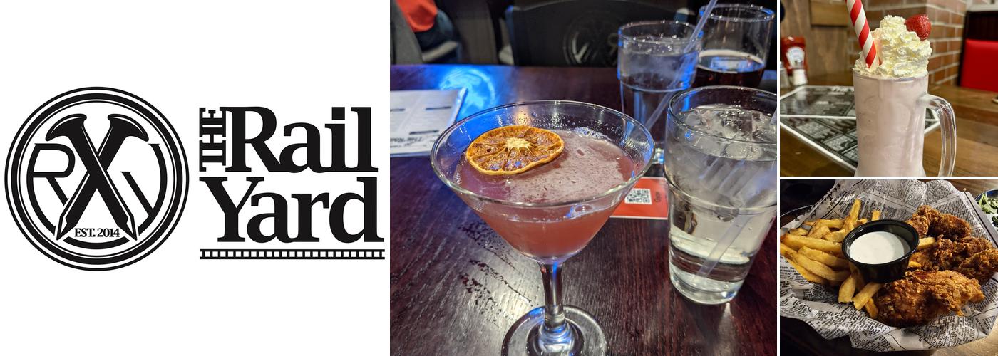The RailYard Menu