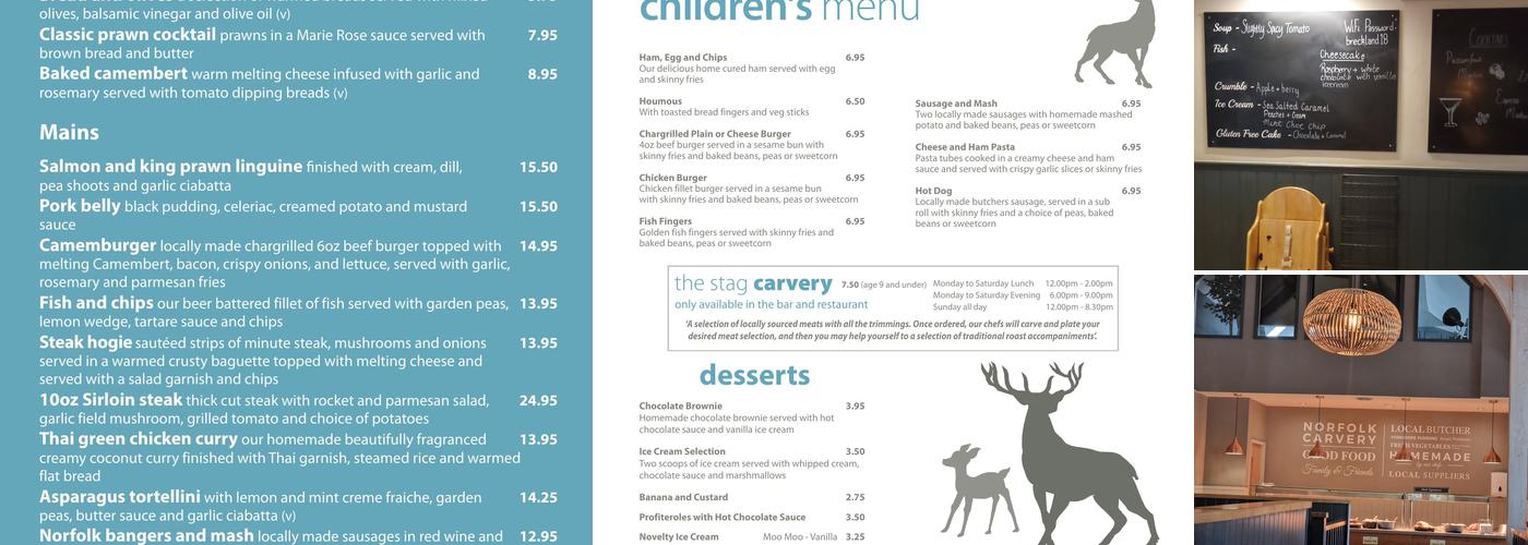 The Stag Menu