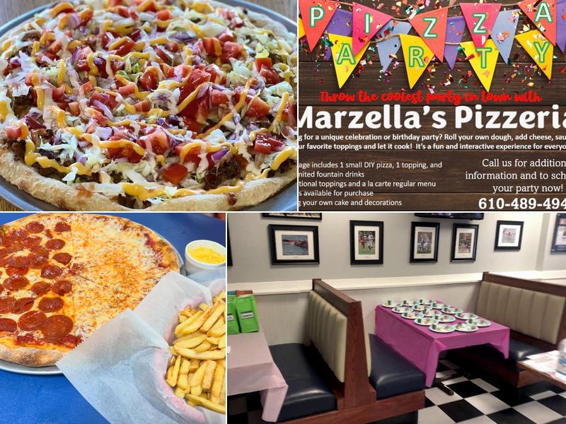 Marzella's Pizza Menu