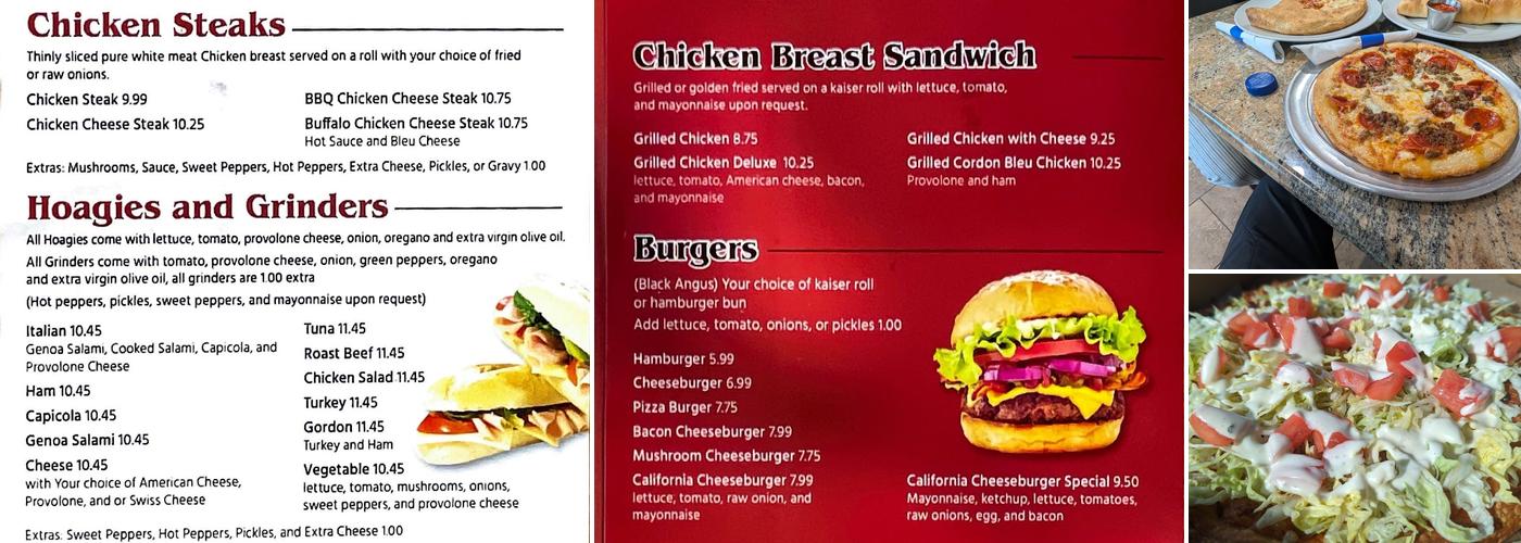 Liberty Square Pizza & Restaurant Menu