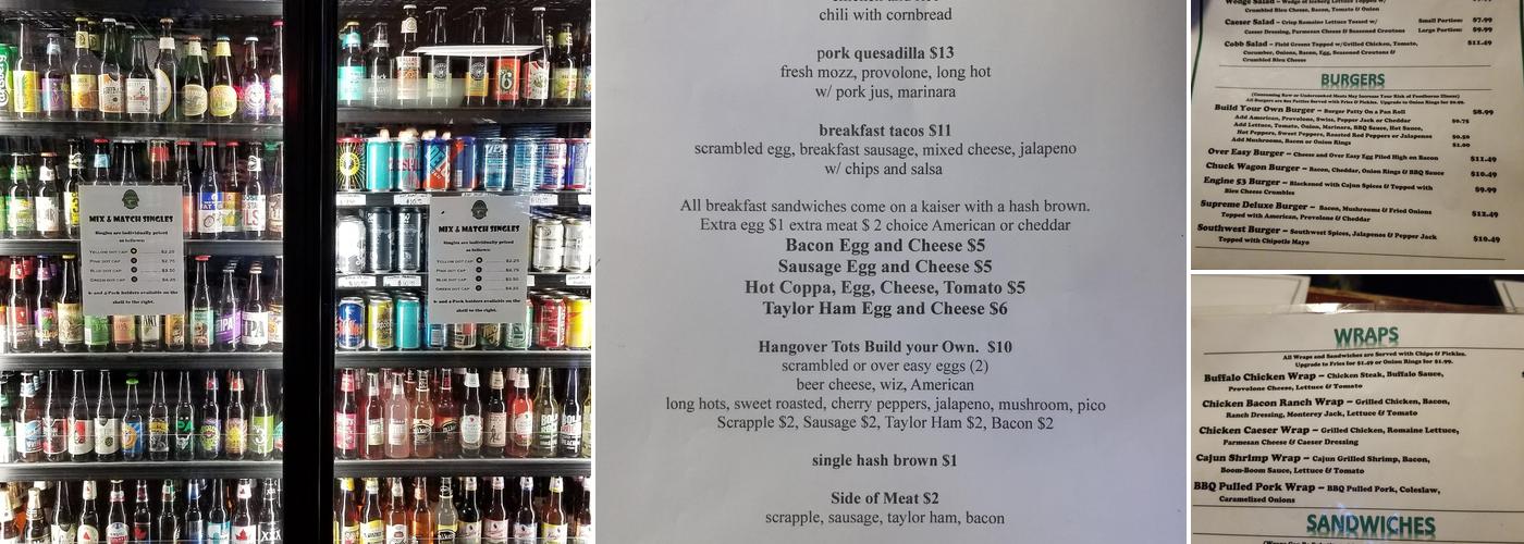Audubon Ale House Menu