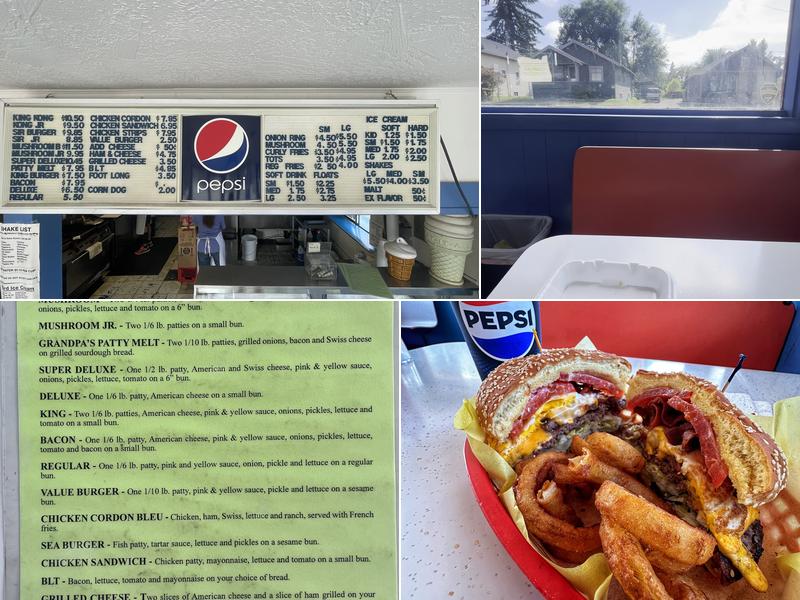 King Kone Menu