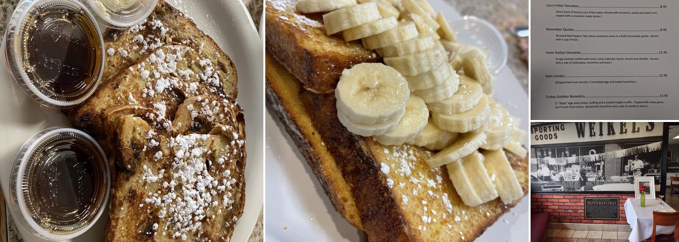 Main Street Cafe Menu