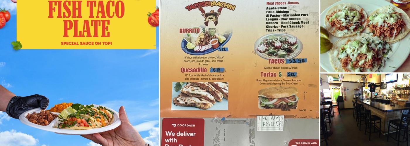 Tacos El Machin Menu