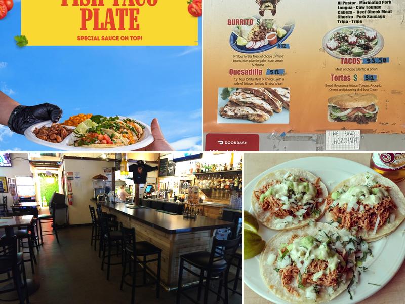 Tacos El Machin Menu