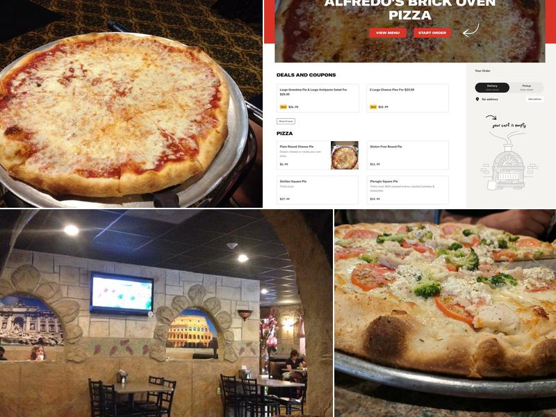 ALFREDO'S BRICK OVEN PIZZA Menu