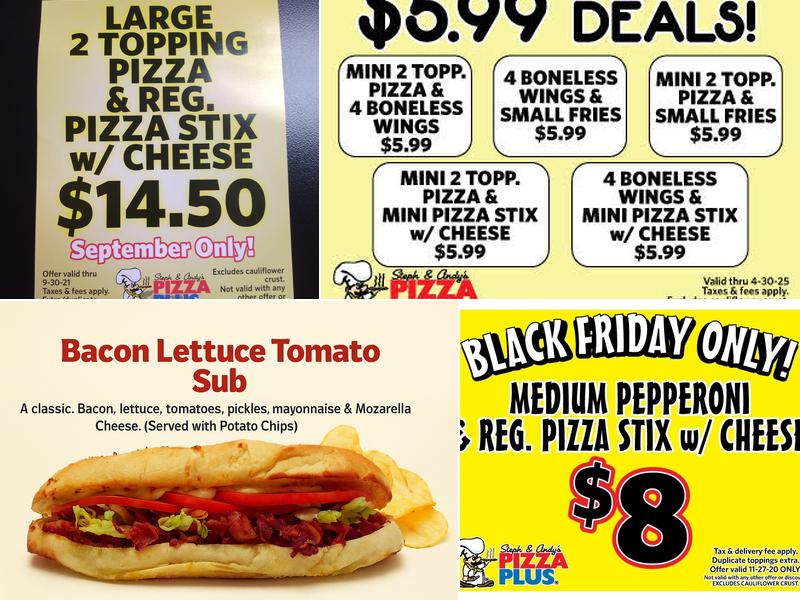 Pizza Plus Menu